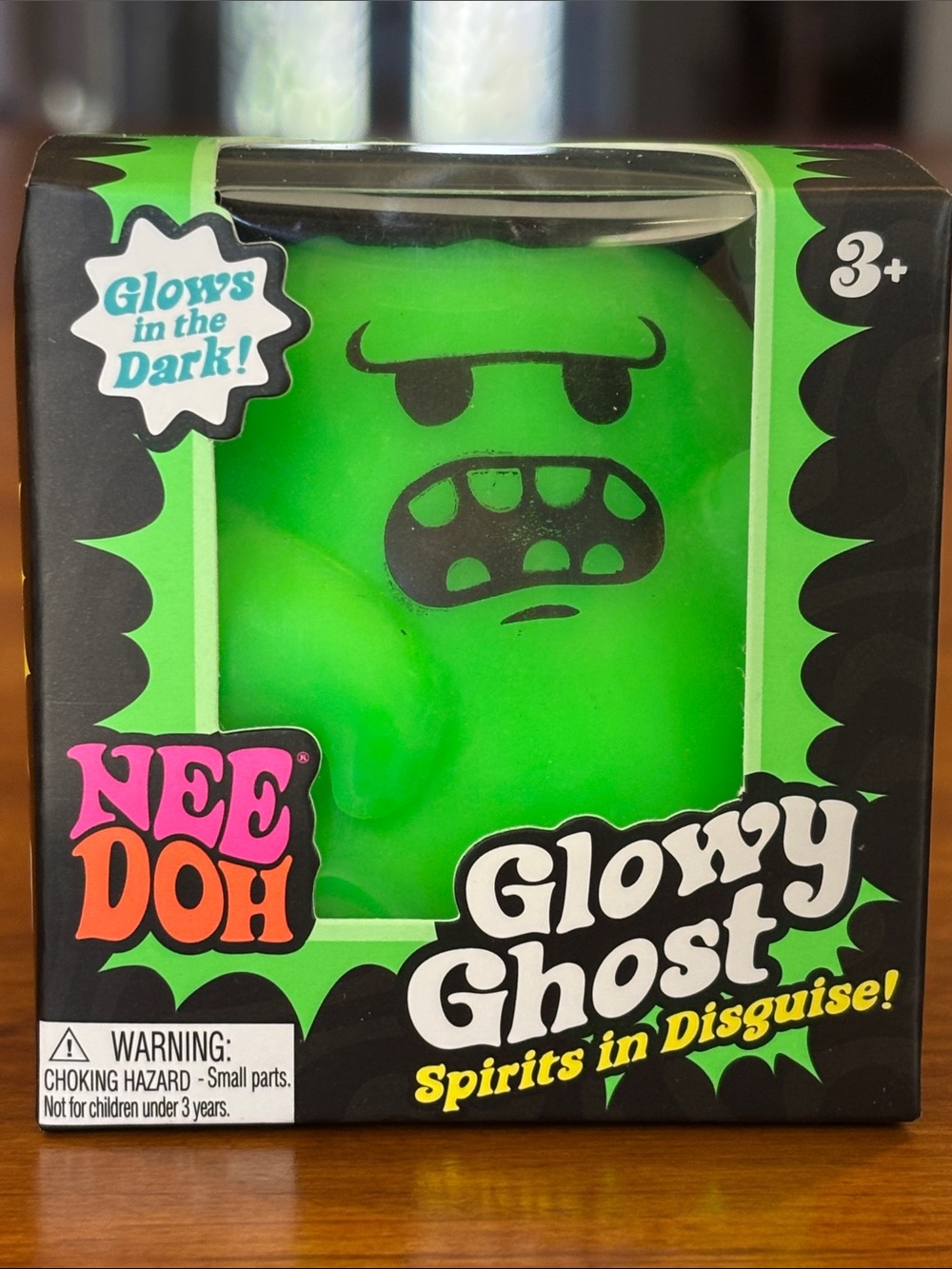 GLOWY GHOST NEEDOH HALLOWEEN FRANKENSTEIN  GLOW IN THE DARK NEW SQUISHY RARE